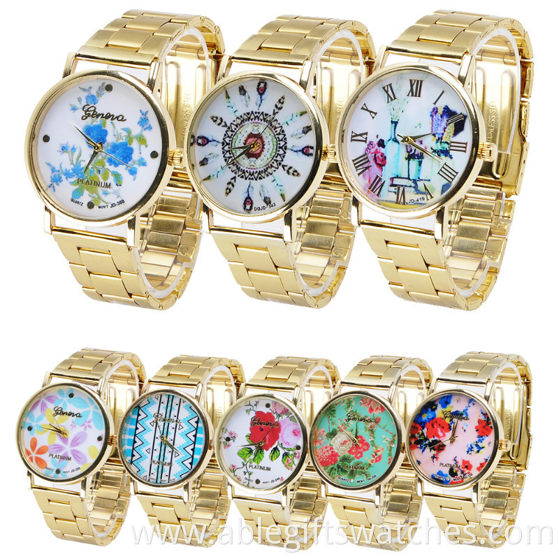 flower metalwatch